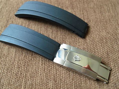 genuine rolex rubber watch straps